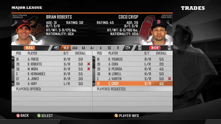 MLB Front Office Manager Screenshot