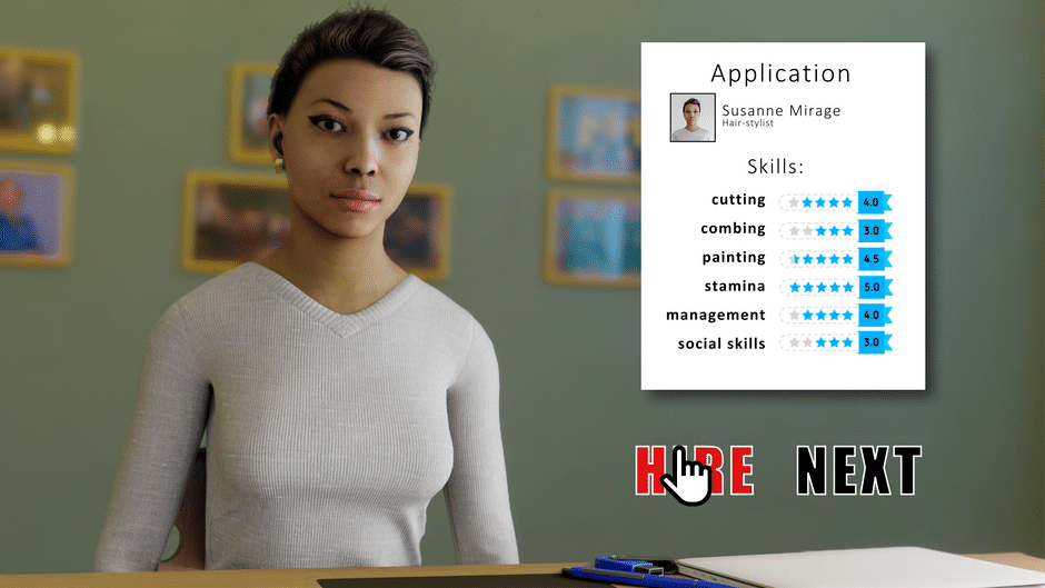 Hairdresser Simulator Screenshot