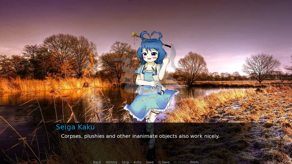 Seiga Kaku Uses Her Amazing Taoist Arts and Gives You a Life Lesson Screenshot