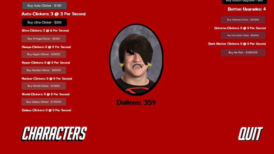 Dallen Clicker Ultimate Screenshot