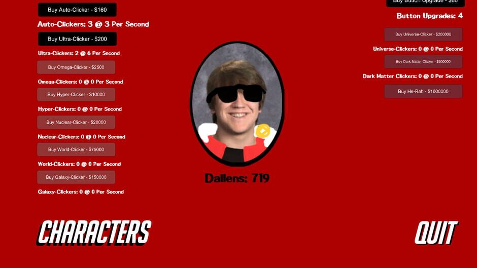 Dallen Clicker Ultimate Screenshot