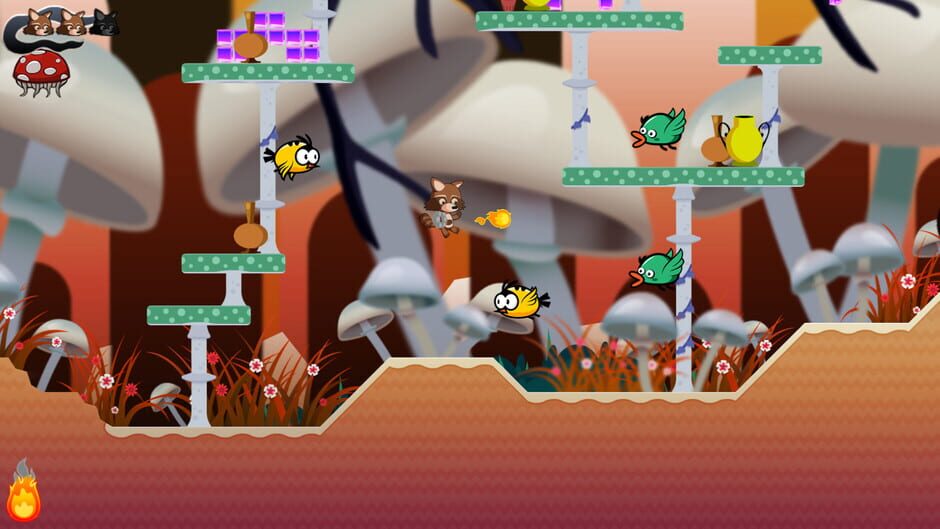 Miko Adventures Puffball Screenshot