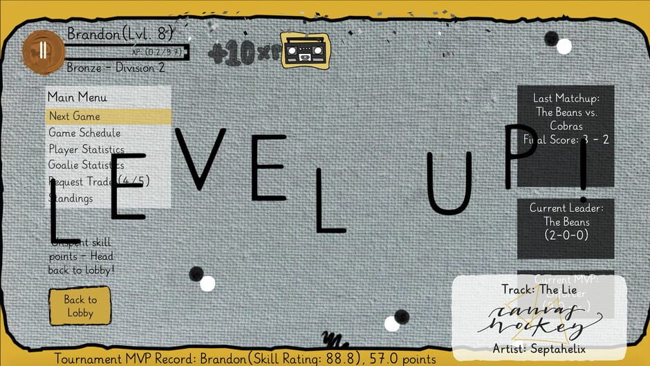 Canvas Hockey Screenshot