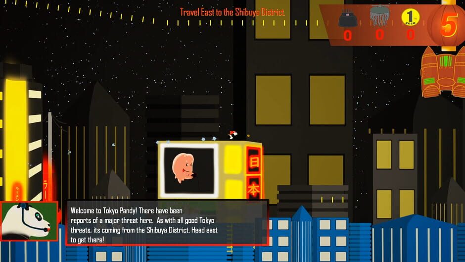Rocket Panda Panic screenshot