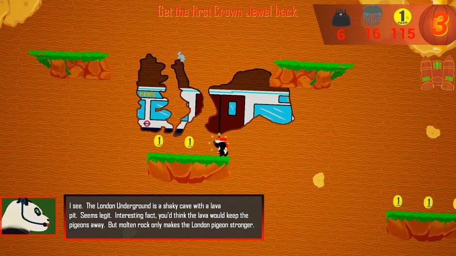 Rocket Panda Panic screenshot