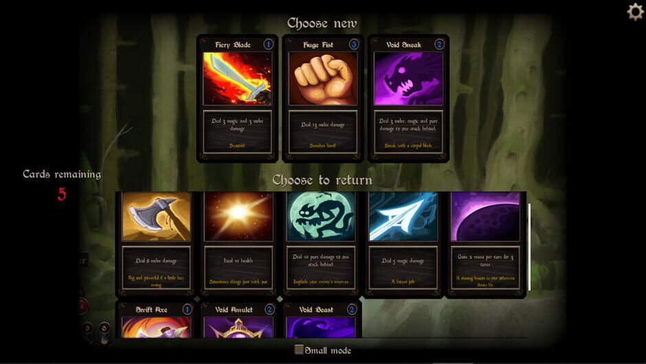 Rogue Card Screenshot