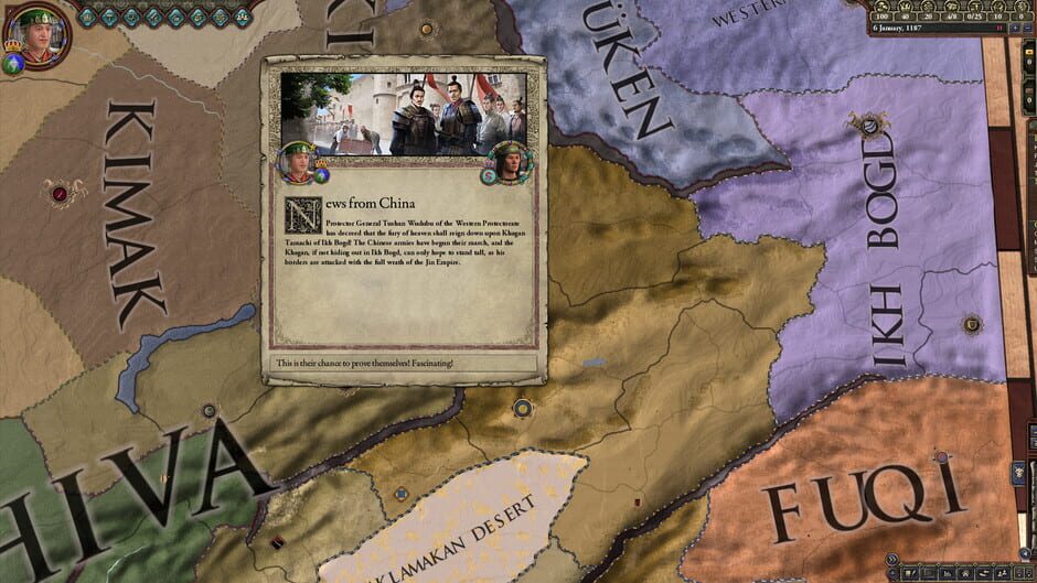 Crusader Kings II: Jade Dragon Screenshot