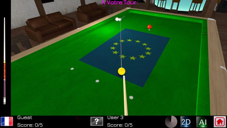 Carom Billiards Screenshot