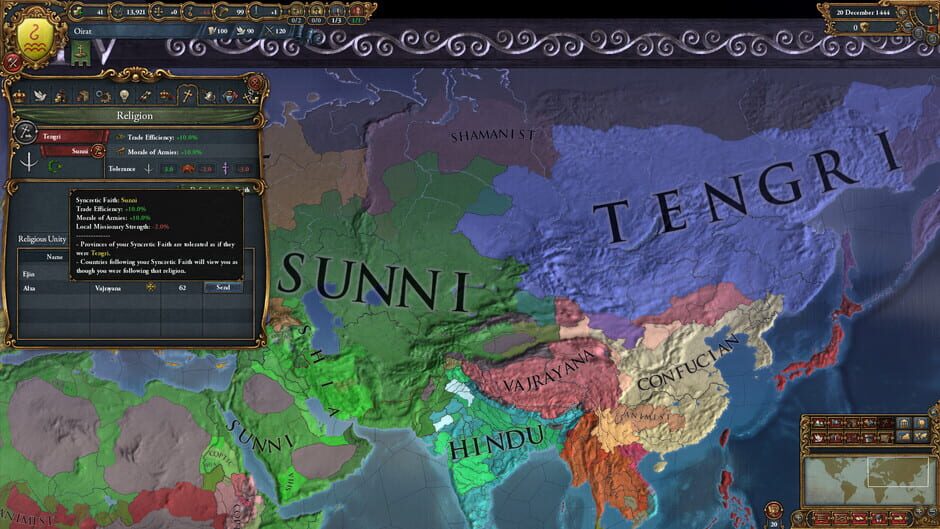 Europa Universalis IV: The Cossacks Screenshot