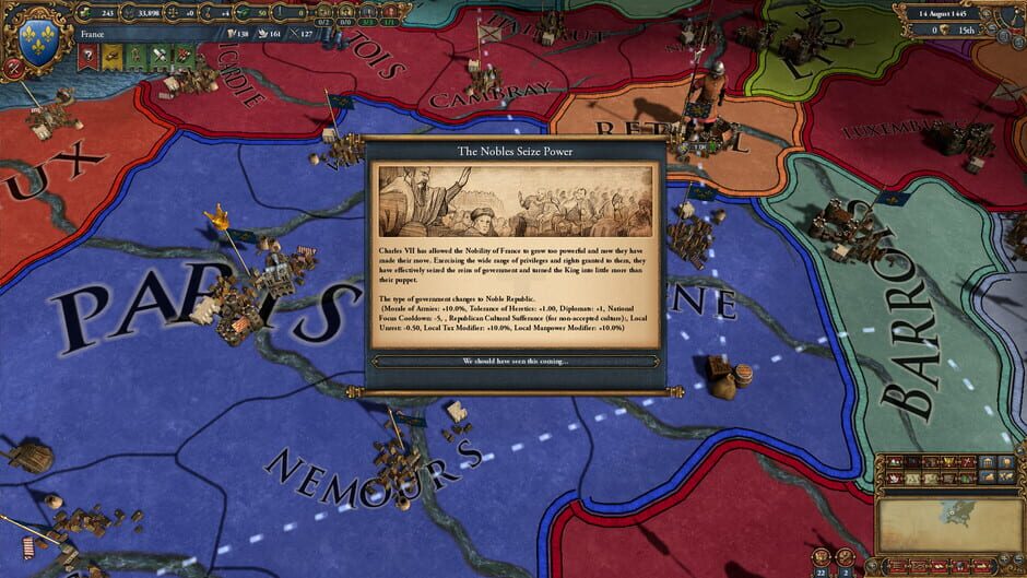 Europa Universalis IV: The Cossacks Screenshot