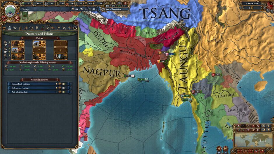Europa Universalis IV: Dharma Screenshot