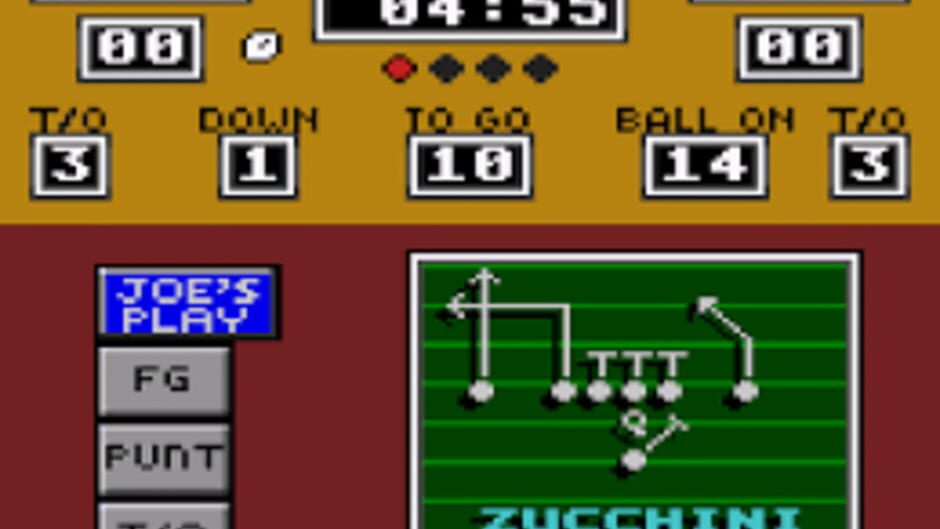 Joe Montana Football screenshot