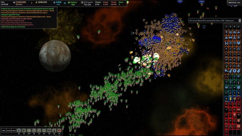 AI War: Destroyer of Worlds Screenshot
