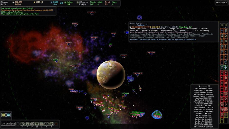AI War: Destroyer of Worlds Screenshot