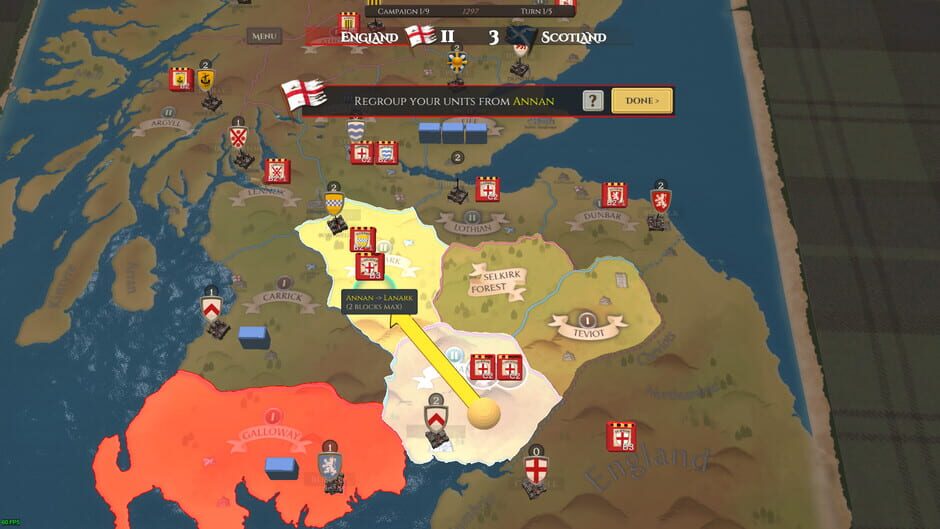 Blocks!: Hammer of the Scots Screenshot