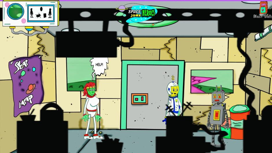 Space Junk Heroes screenshot