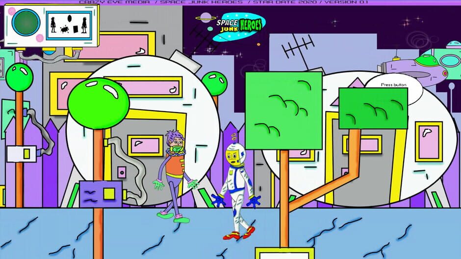 Space Junk Heroes screenshot