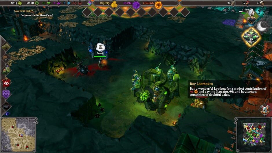 Dungeons 3: Famous Last Words Screenshot