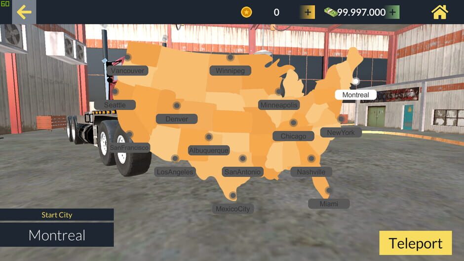 USA Truck Simulator Screenshot