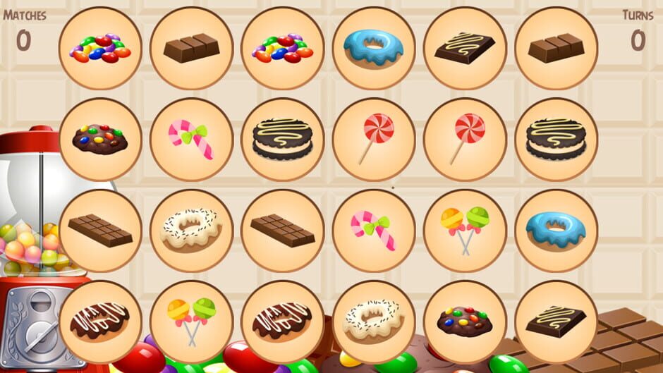 Sweets Memory Screenshot