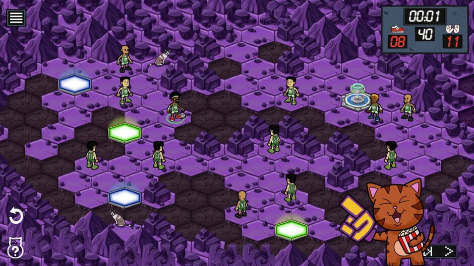 BasCatball Mars: Basketball & Cat Screenshot