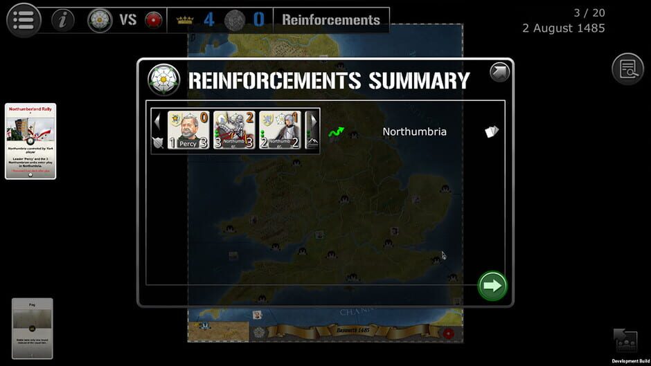 Wars Across the World: Bosworth 1485 Screenshot