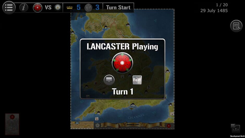 Wars Across the World: Bosworth 1485 Screenshot