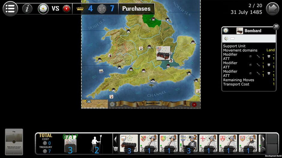 Wars Across the World: Bosworth 1485 Screenshot