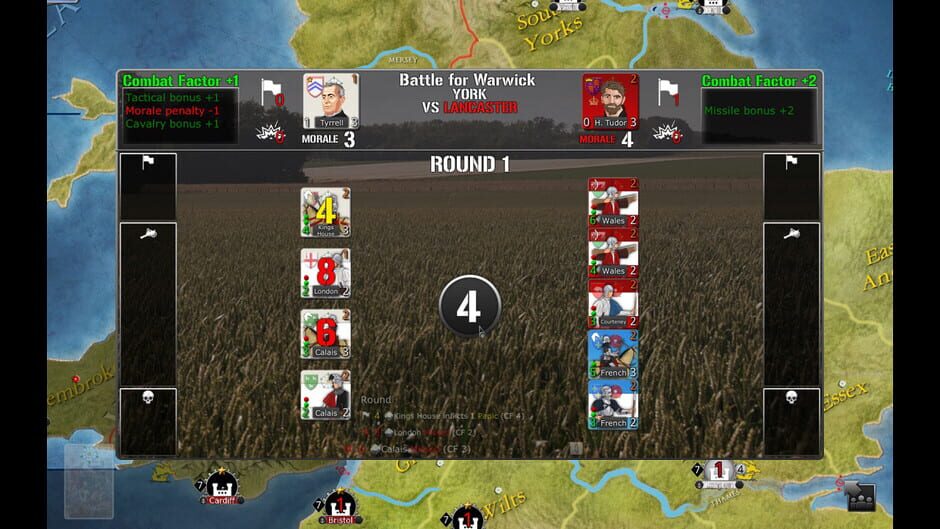 Wars Across the World: Bosworth 1485 Screenshot