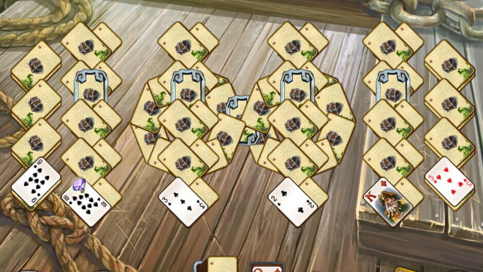 Solitaire Legend of the Pirates 2 Screenshot