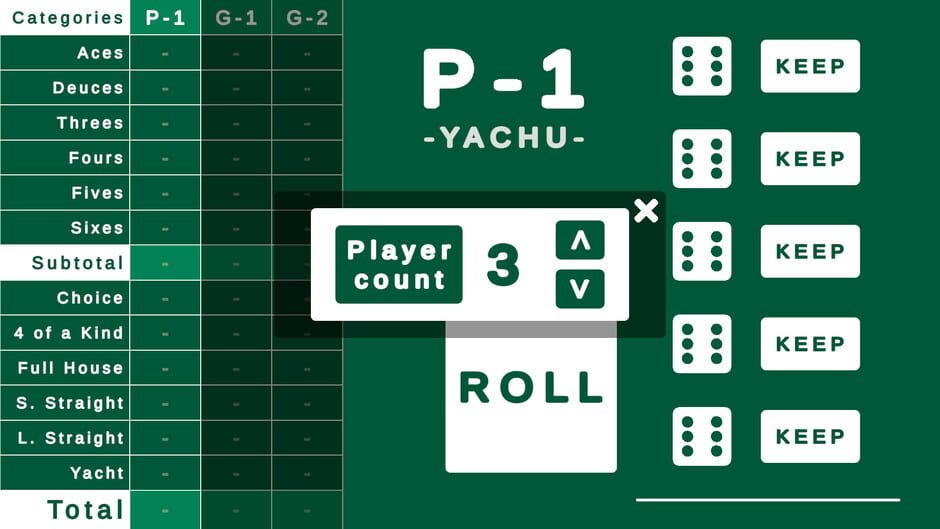 Yachu Dice screenshot