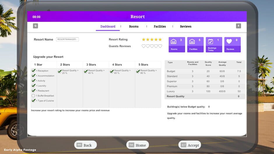 Hotel Life: A Resort Simulator Screenshot