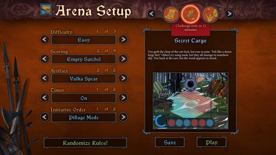 The Banner Saga 3: Eternal Arena Screenshot