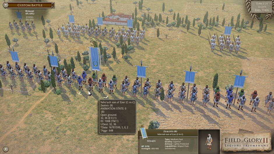 Field of Glory II: Legions Triumphant Screenshot