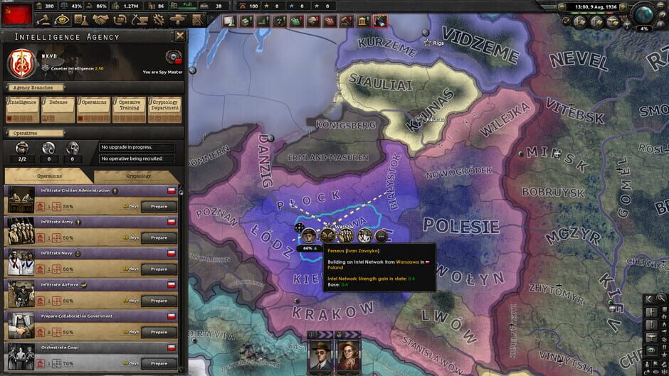 Hearts of Iron IV: La Résistance Screenshot