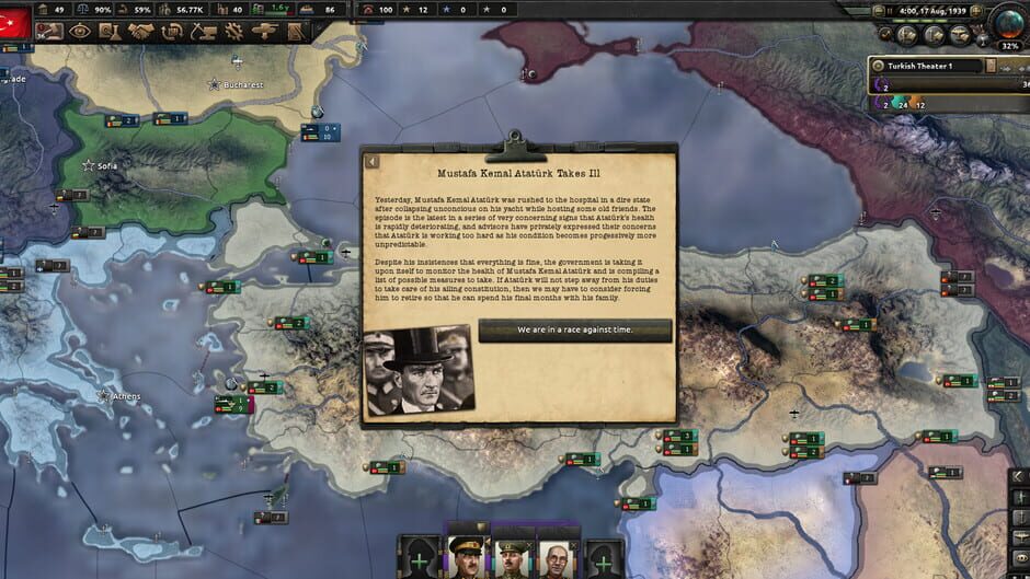 Hearts of Iron IV: Battle for the Bosporus Screenshot