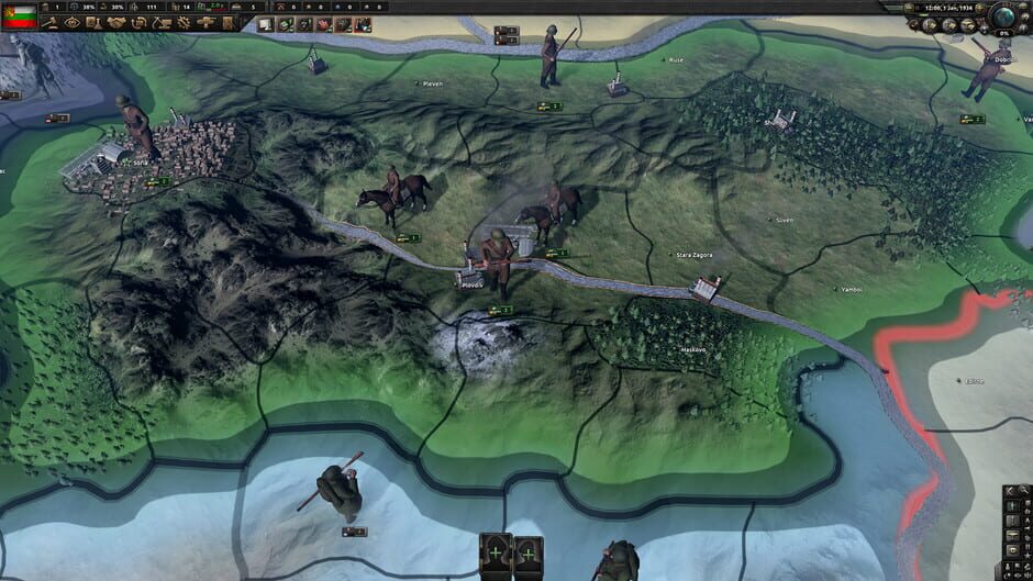 Hearts of Iron IV: Battle for the Bosporus Screenshot