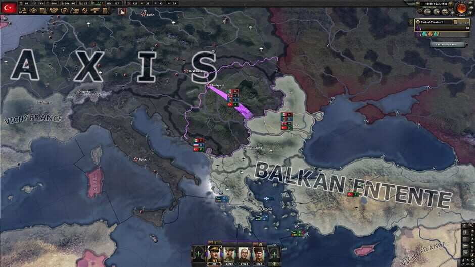Hearts of Iron IV: Battle for the Bosporus Screenshot