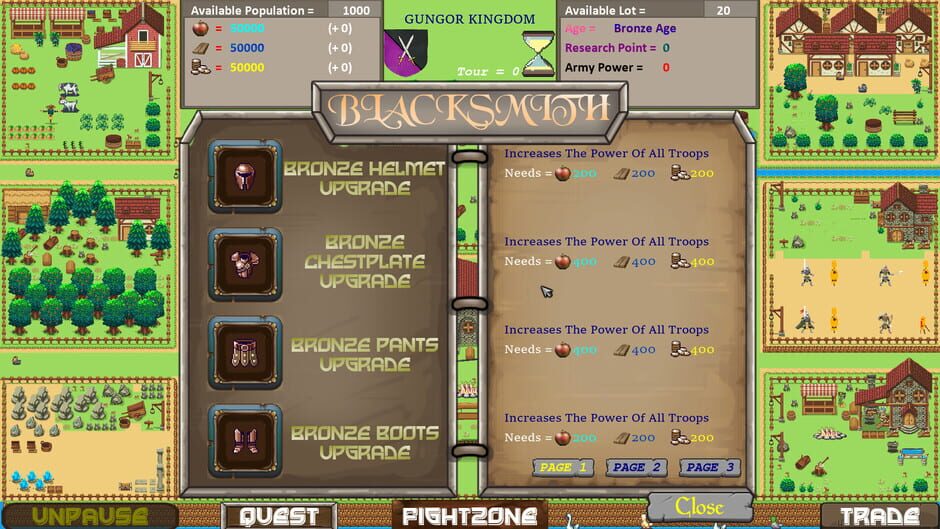 Middle Age Conquest Screenshot