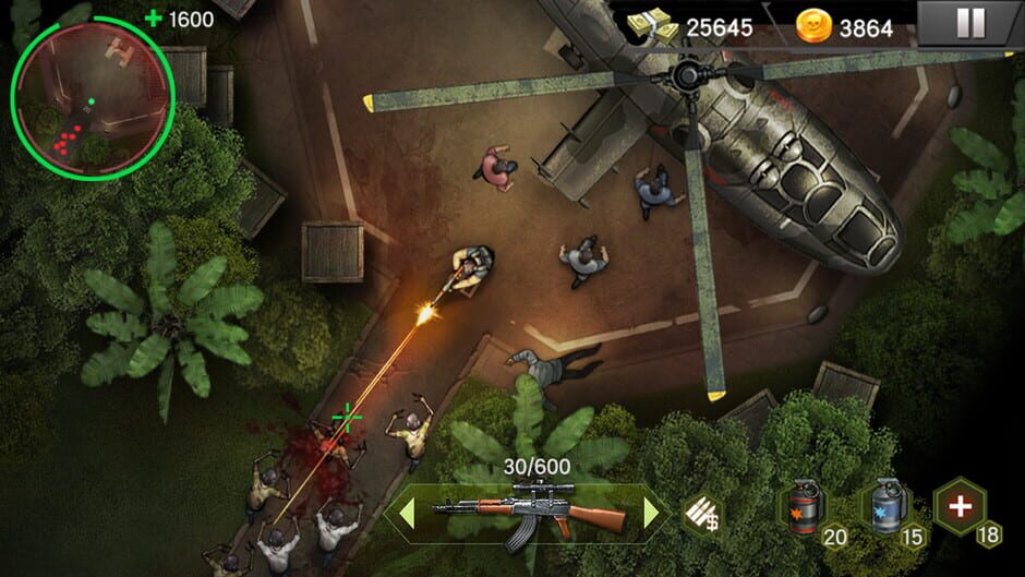 Zombie Shooter: Ares Virus Screenshot