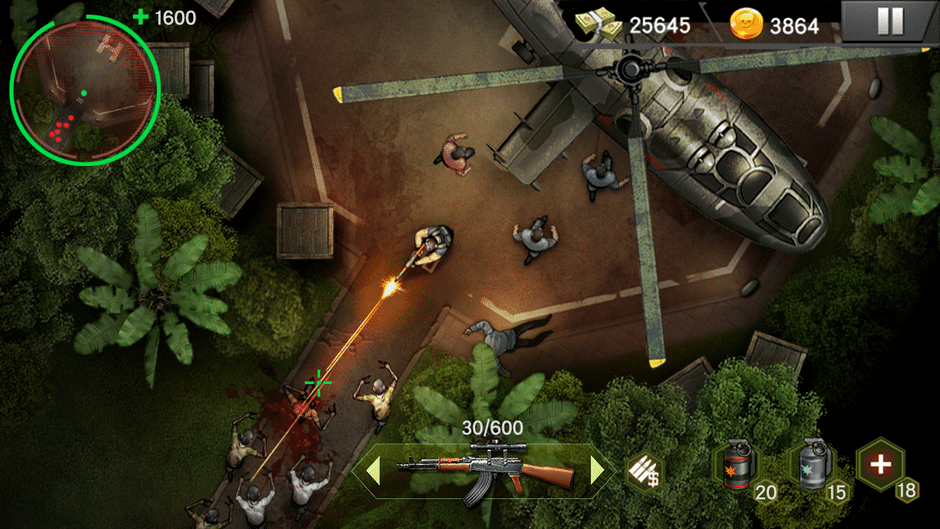 Zombie Shooter: Ares Virus Screenshot