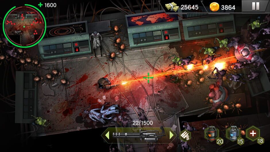 Zombie Shooter: Ares Virus Screenshot