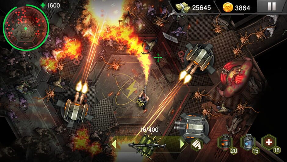 Zombie Shooter: Ares Virus Screenshot