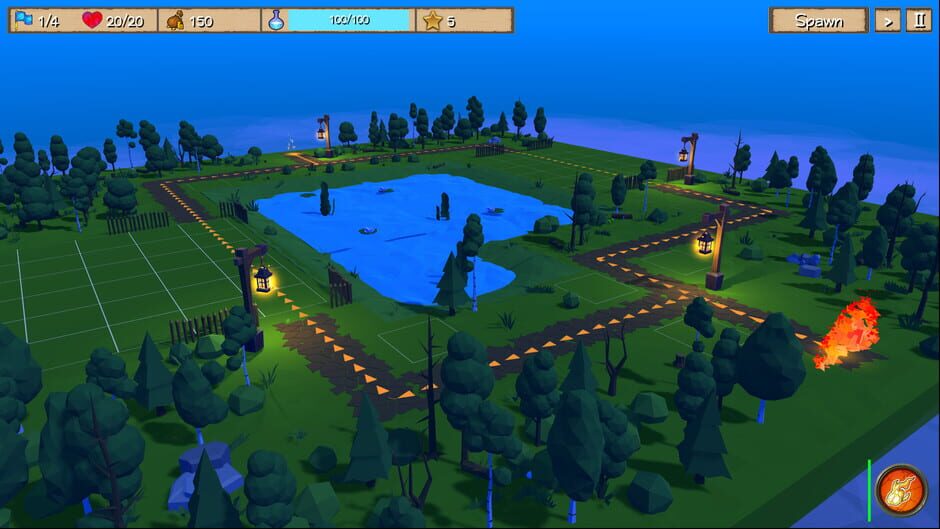 สกรีนช็อตจาก Voxelia Defenders (รูปที่ 8)
