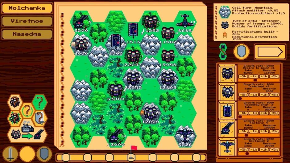 Generals. Positional Warfare Screenshot