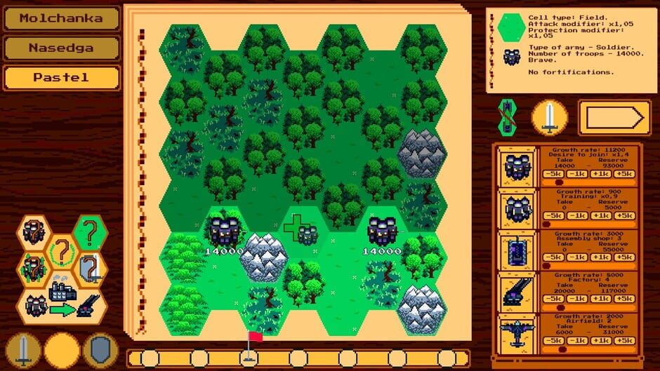 Generals. Positional Warfare Screenshot