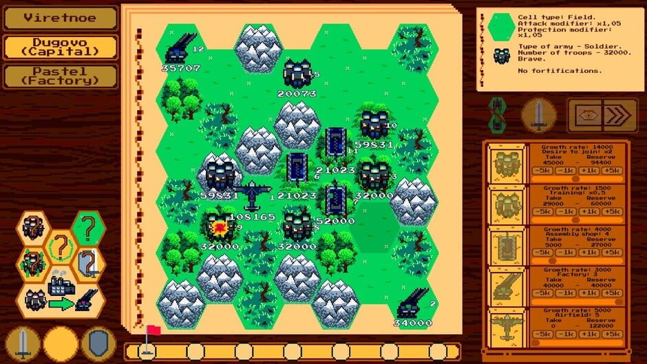 Generals. Positional Warfare Screenshot