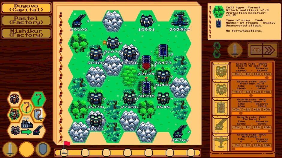 Generals. Positional Warfare Screenshot