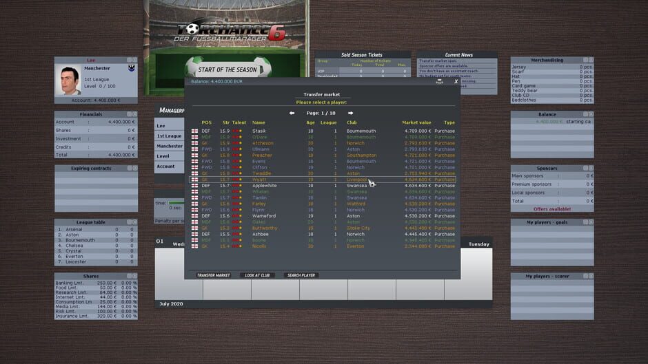 Torchance 6 Screenshot