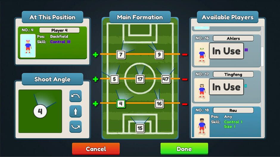 Table Soccer Club Screenshot